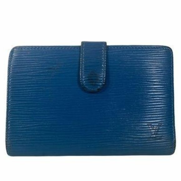 Authentic Louis Vuitton Wallet Epi Porte Monnaie Billets LV Vintage - Picture 1 of 13